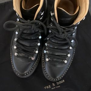 Rag & Bone • Compass Boot • Black • Size 37.5